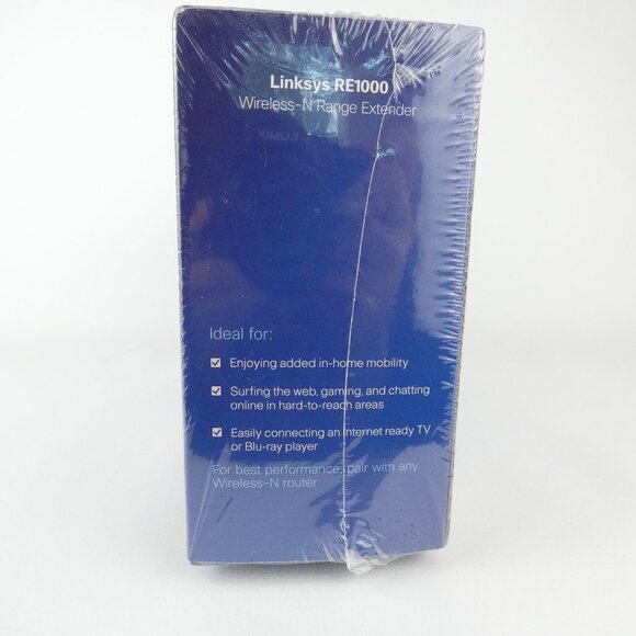 Cisco Linksys RE1000 Wireless N Range Extender Black 802.11n NEW / SEALED - Picture 4 of 13